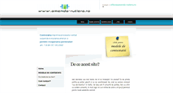 Desktop Screenshot of amenda-rutiera.ro